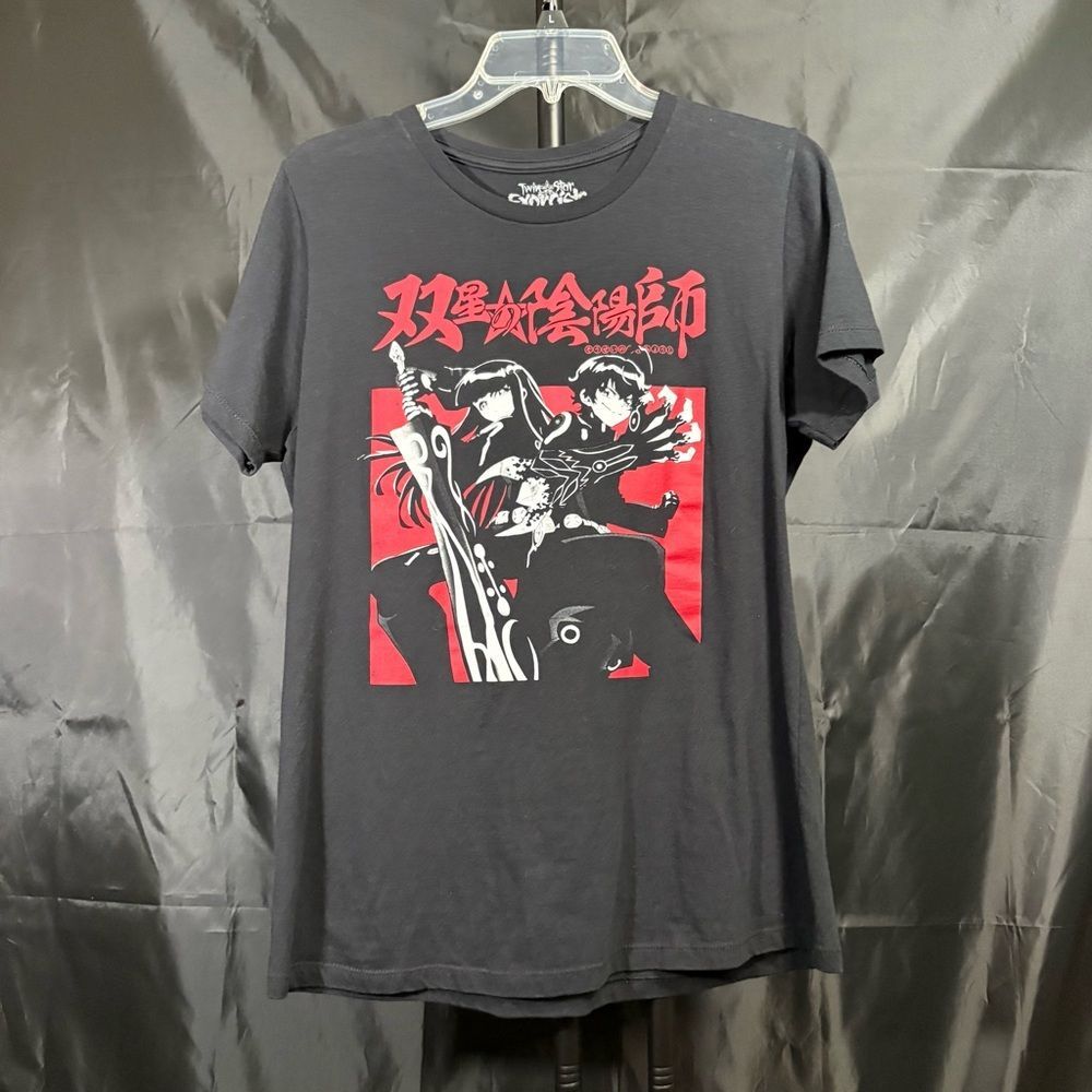Black Graphic T-Shirt YS/2XL -S - Picture 7 of 10